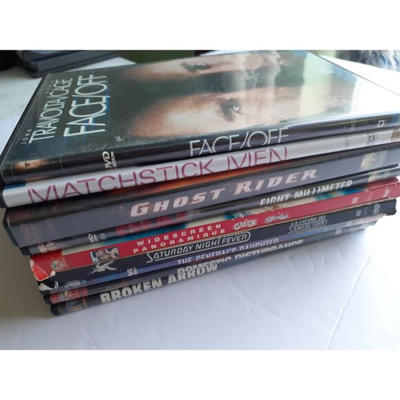 5 John Travolta Widescreen Collection & 4 Nicolas Cage DVD Bundle Lot 90'S - Picture 2 of 15